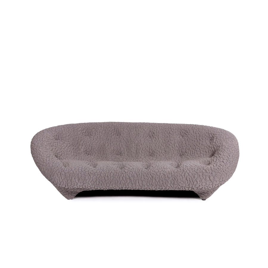 ligne roset Ploum Stoff Sofa Grau Dreisitzer Erwan & Ronan Bouroullec Couch #11052