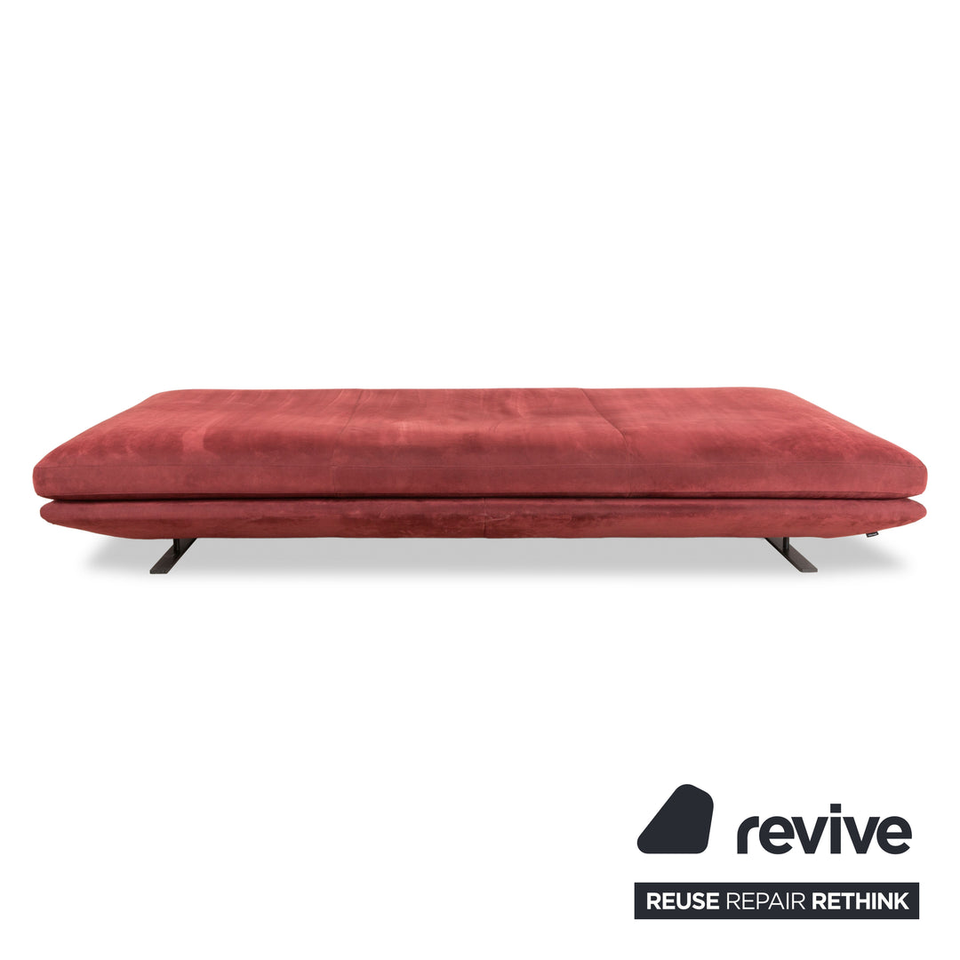ligne roset Prado Stoff Liege Rot Dunkelrot Weinrot Daybed