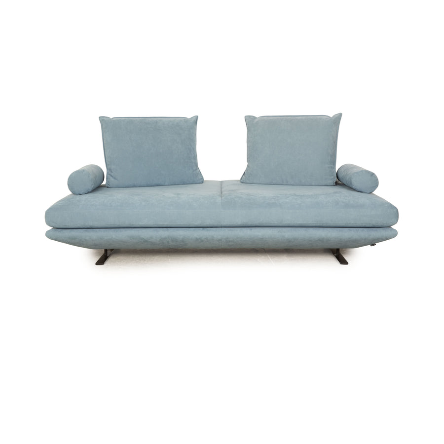 ligne roset Prado fabric two-seater light blue blue daybed