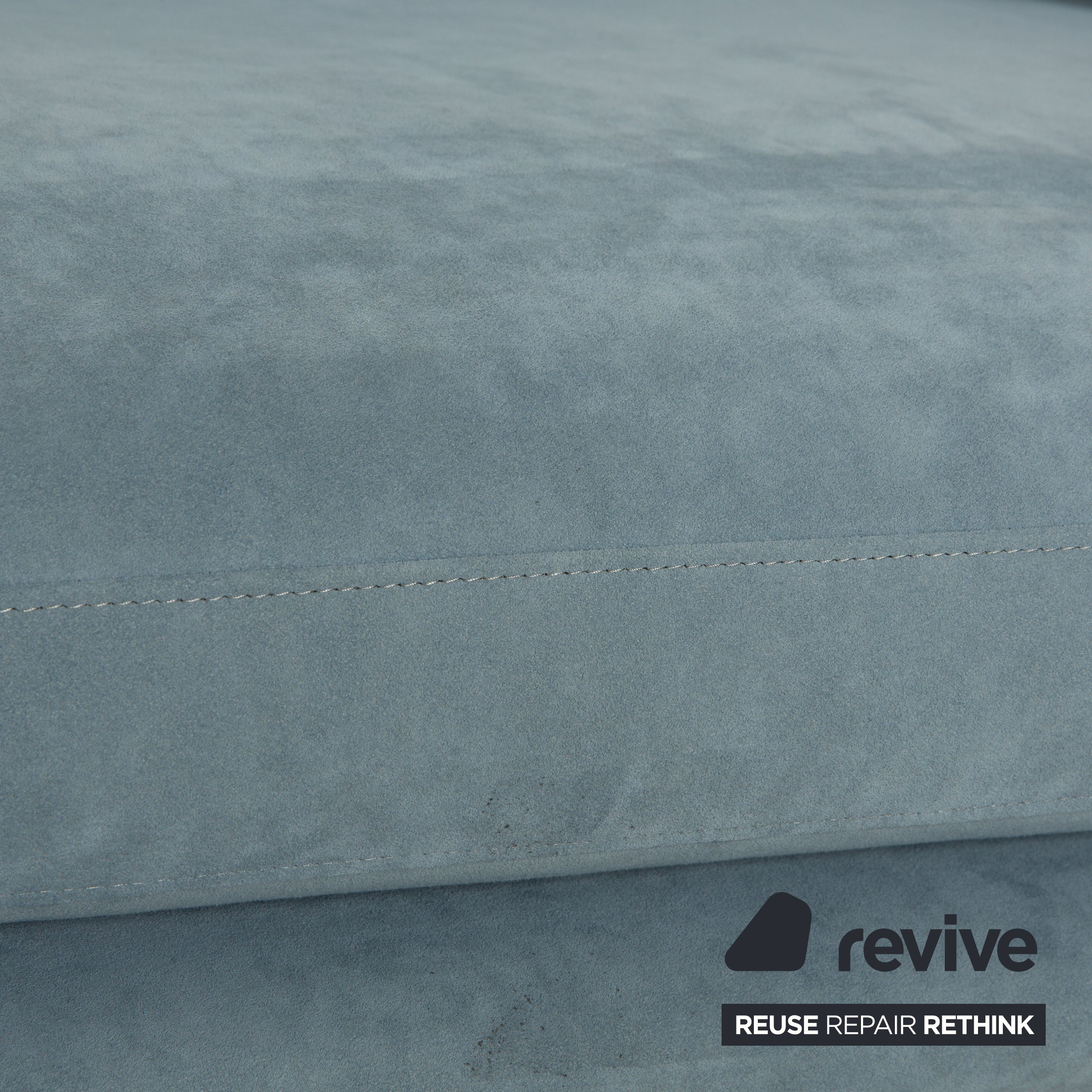 ligne roset Prado fabric two-seater light blue blue daybed