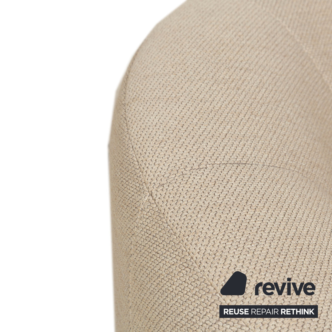 ligne roset Pumpkin fabric armchair beige sand