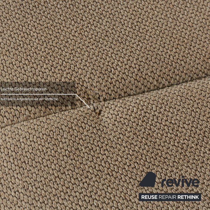 ligne roset Pumpkin fabric armchair beige sand