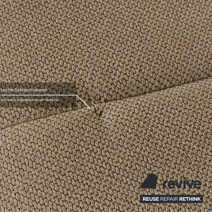 ligne roset Pumpkin fabric armchair beige sand