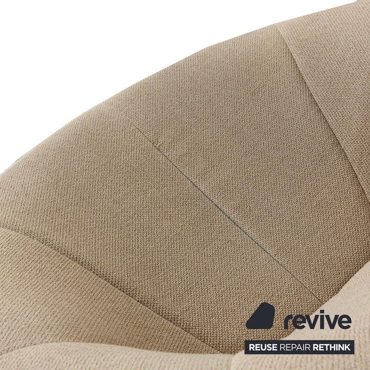 ligne roset Pumpkin fabric armchair beige sand
