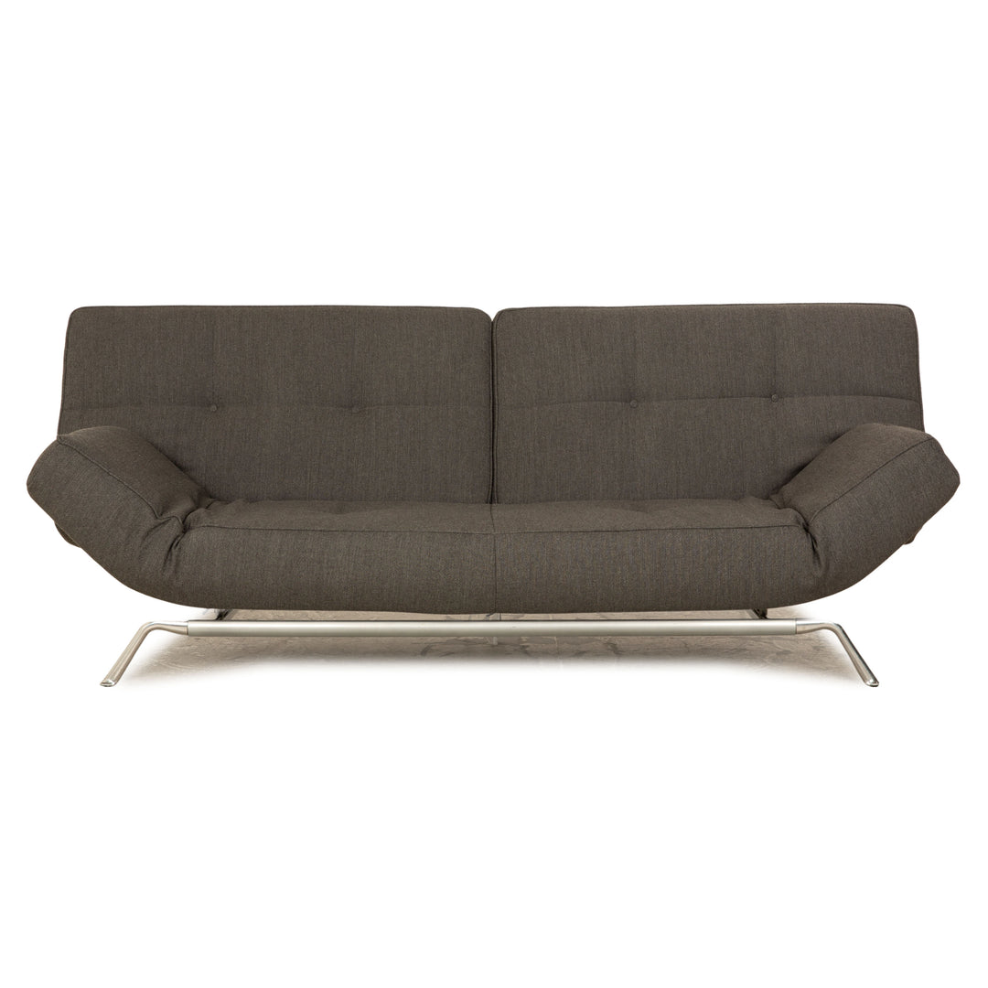 ligne roset Smala fabric three-seater gray manual sleep function sofa couch new cover