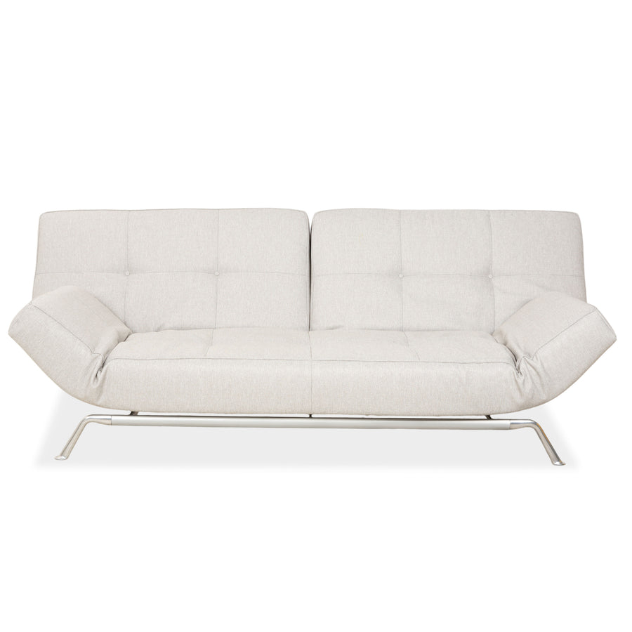 ligne roset Smala Stoff Hellgrau Dreisitzer Neubezug manuelle Funktion Schlaffunktion