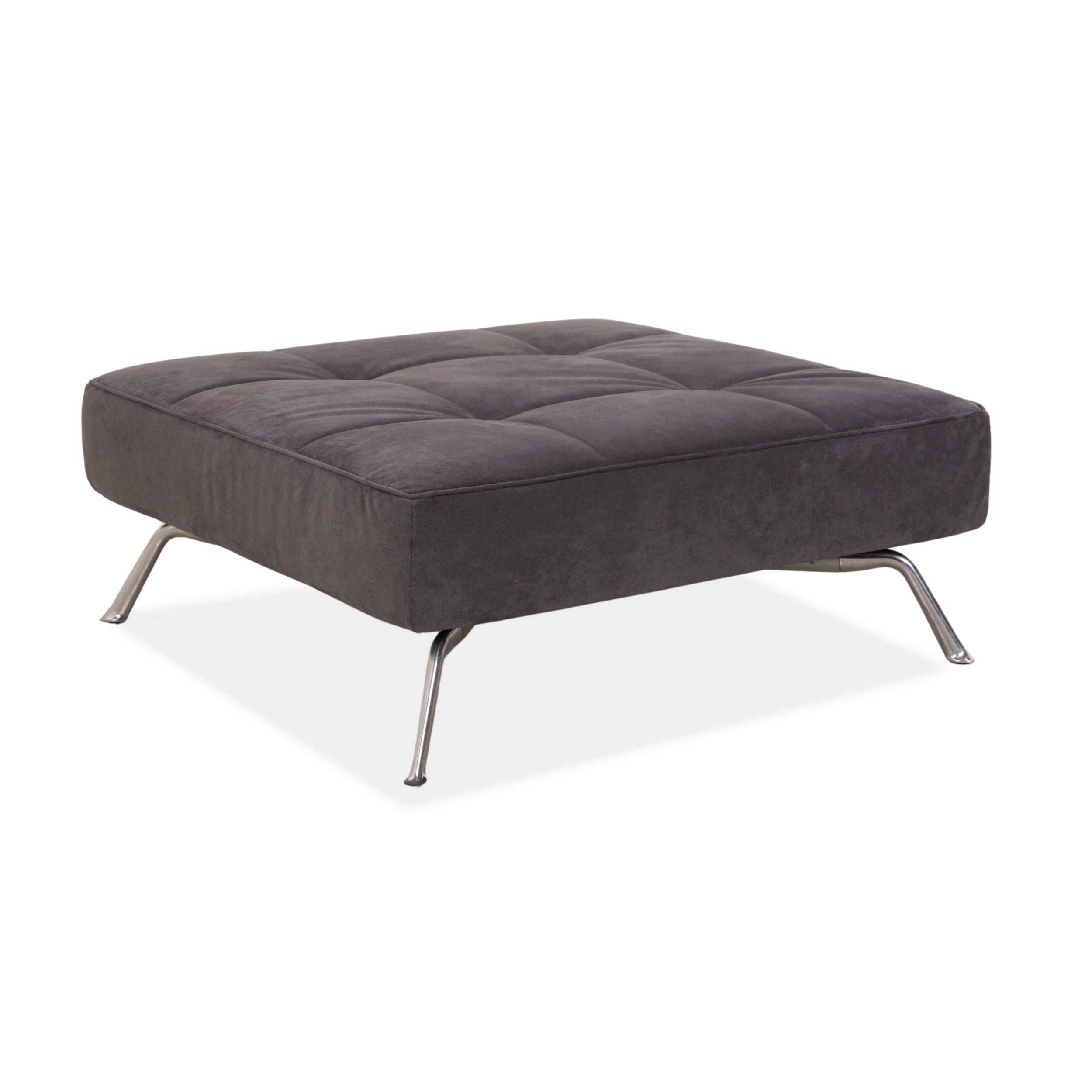 Tabouret Smala en tissu gris ligne roset