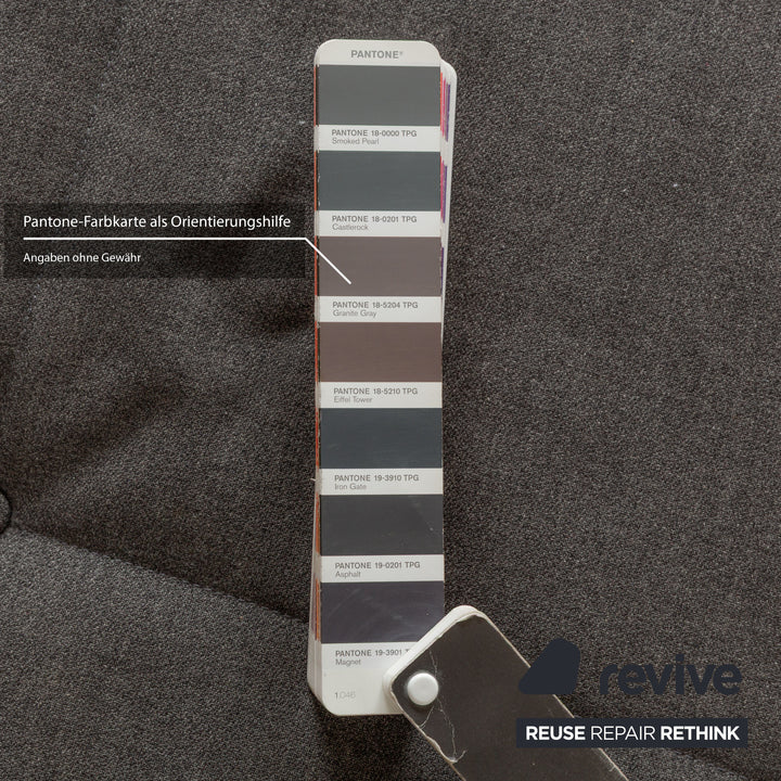 Ligne Roset Smala Fabric Stool Grey