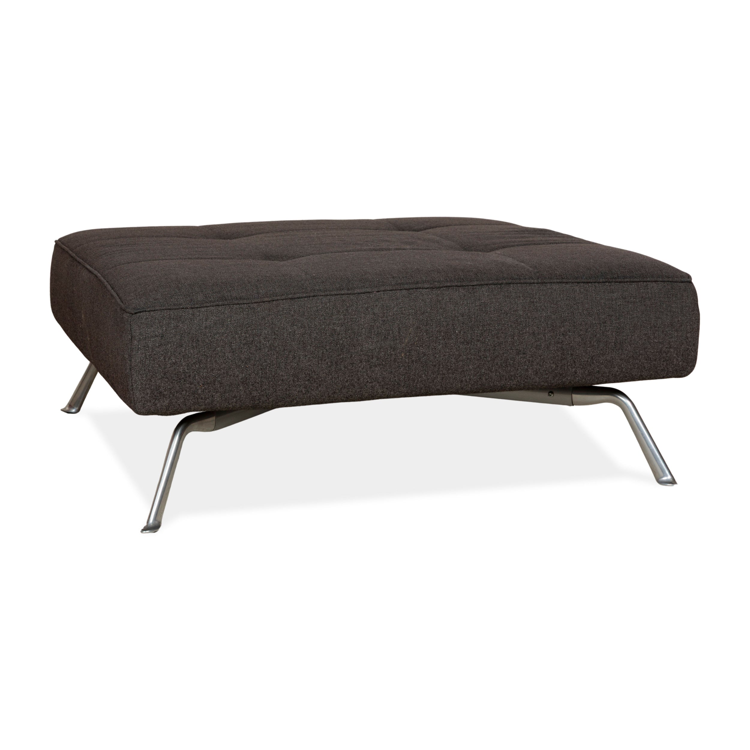 Tabouret Smala en tissu gris Ligne Roset