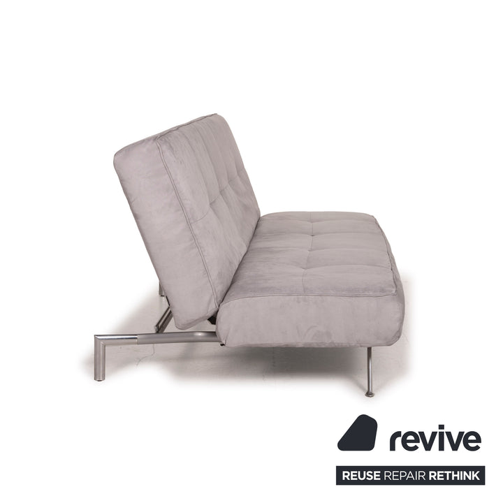 ligne roset Smala fabric sofa gray three-seater function reclining function sleeping function