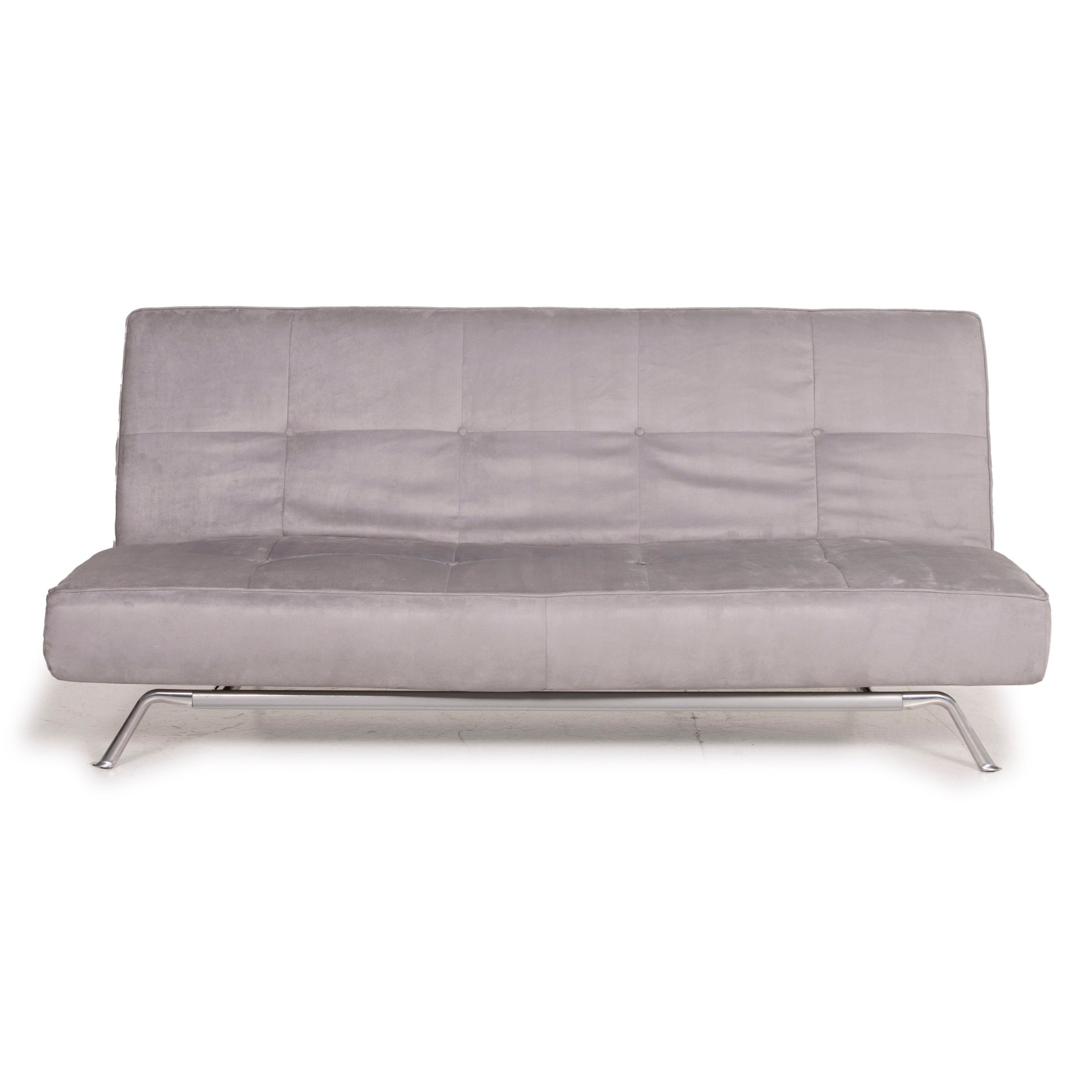 ligne roset Smala Stoff Sofa Grau Dreisitzer Funktion Liegefunktion Schlaffunktion