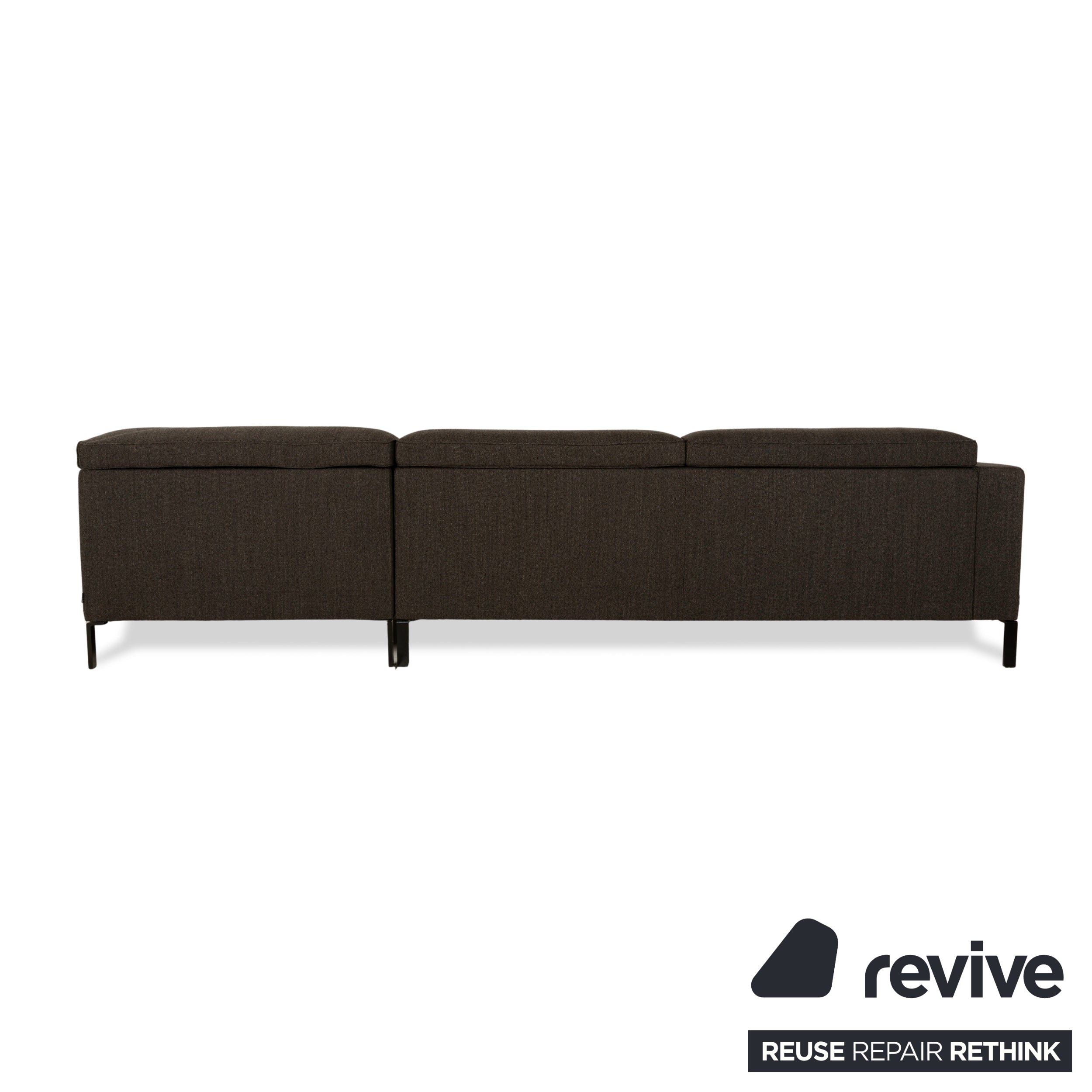 ligne roset fabric corner sofa grey sofa couch