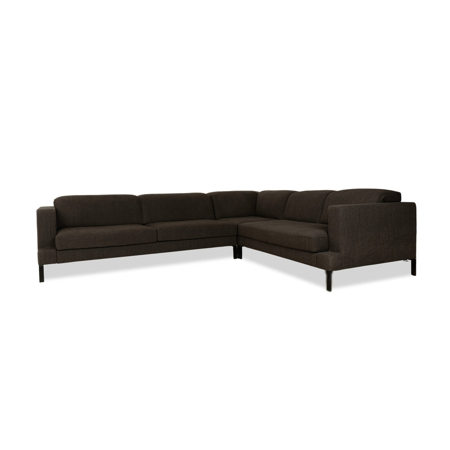 ligne roset Stoff Ecksofa Grau Sofa Couch