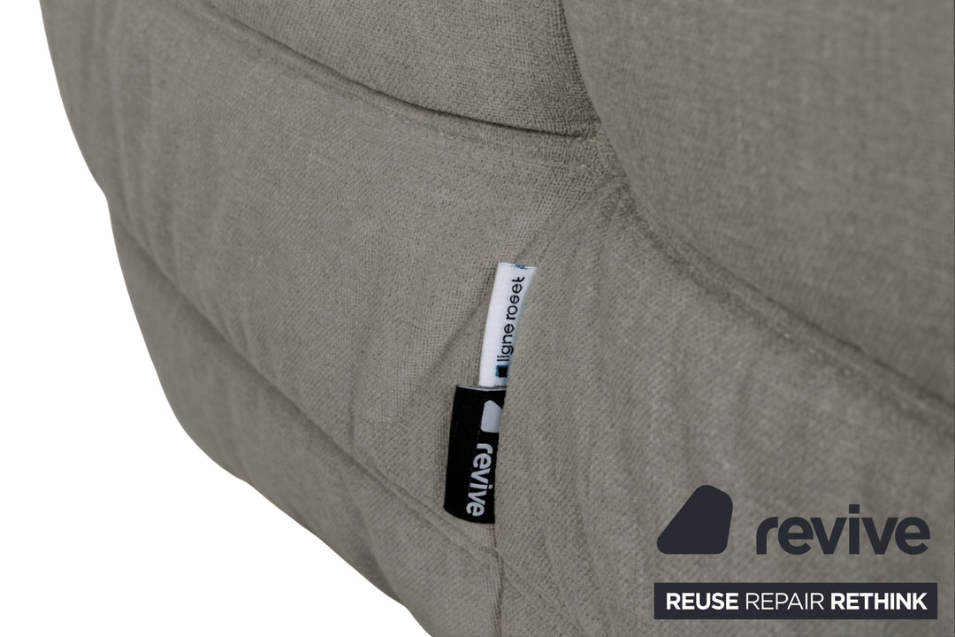 Ligne Roset Stoff Togo Sessel Neubezug Anthraziz