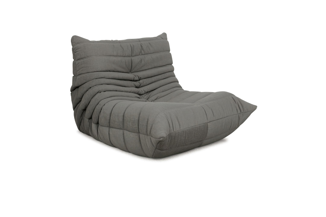 Ligne Roset Stoff Togo Sessel Neubezug Anthraziz