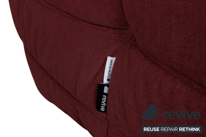 Ligne Roset Stoff Togo Sessel Neubezug Bordeaux