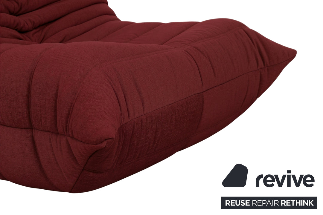 Ligne Roset Stoff Togo Sessel Neubezug Bordeaux