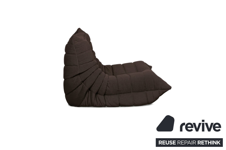 Ligne Roset Stoff Togo Sessel Neubezug Kaffebraun