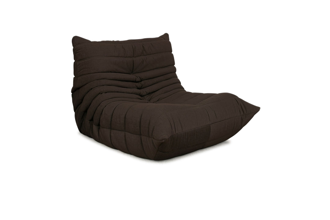 Ligne Roset Stoff Togo Sessel Neubezug Kaffebraun