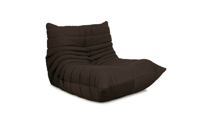 Ligne Roset Stoff Togo Sessel Neubezug Kaffebraun