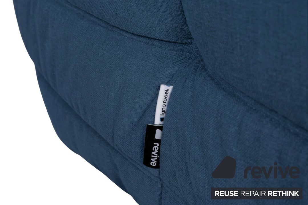 Ligne Roset Stoff Togo Sessel Neubezug Marineblau