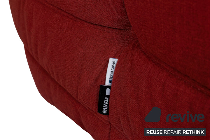 Ligne Roset Stoff Togo Sessel Neubezug Rubinrot