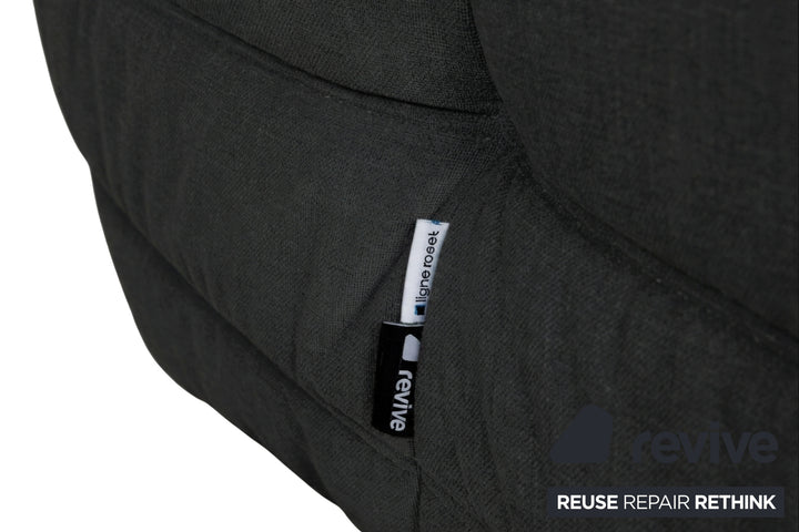 Ligne Roset Stoff Togo Sessel Neubezug Schwarz