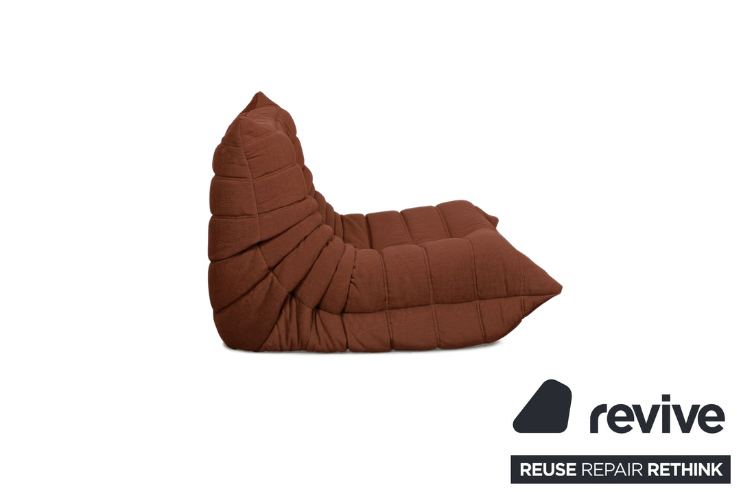 Ligne Roset Stoff Togo Sessel Neubezug Terrakotta