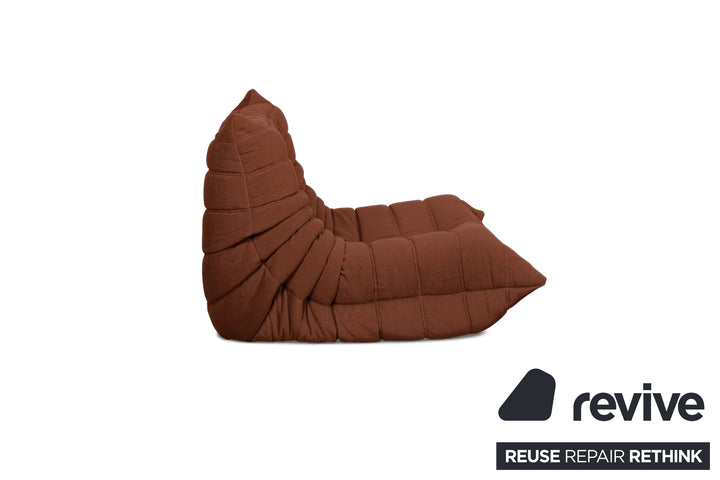 Ligne Roset Stoff Togo Sessel Neubezug Terrakotta