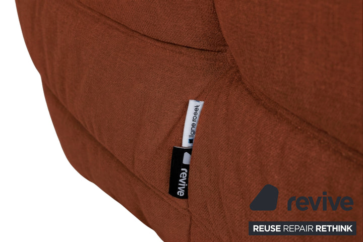 Ligne Roset Stoff Togo Sessel Neubezug Terrakotta