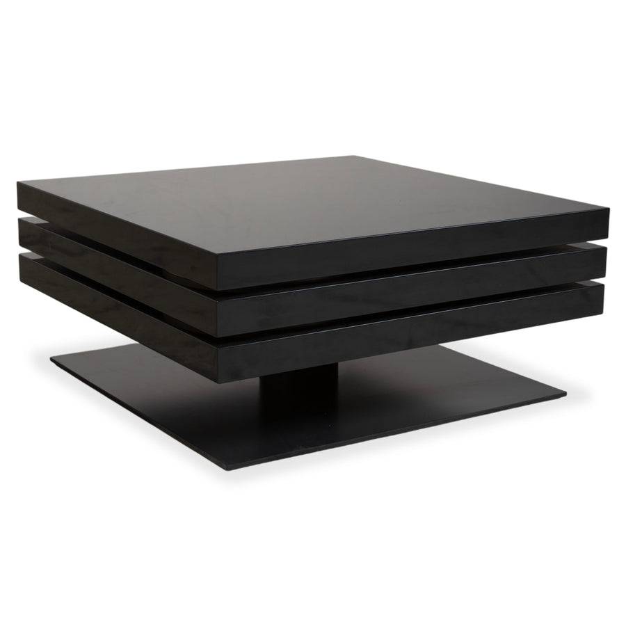 Ligne Roset Strates Holz Glas Couchtisch Schwarz manuelle Funktion