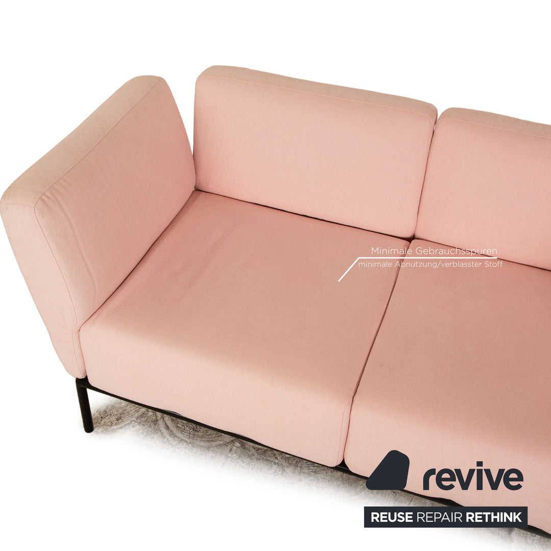 ligne roset TED Stoff Zweisitzer Pink Sofa Couch Funktion