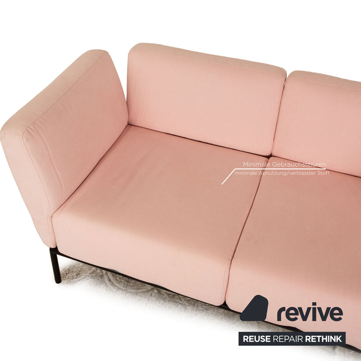 ligne roset TED Stoff Zweisitzer Pink Sofa Couch Funktion