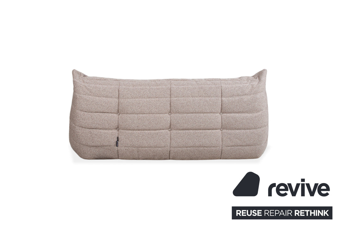 Ligne Roset Togo Dreisitzer Creme