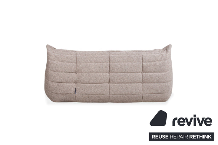 Ligne Roset Togo Dreisitzer Creme