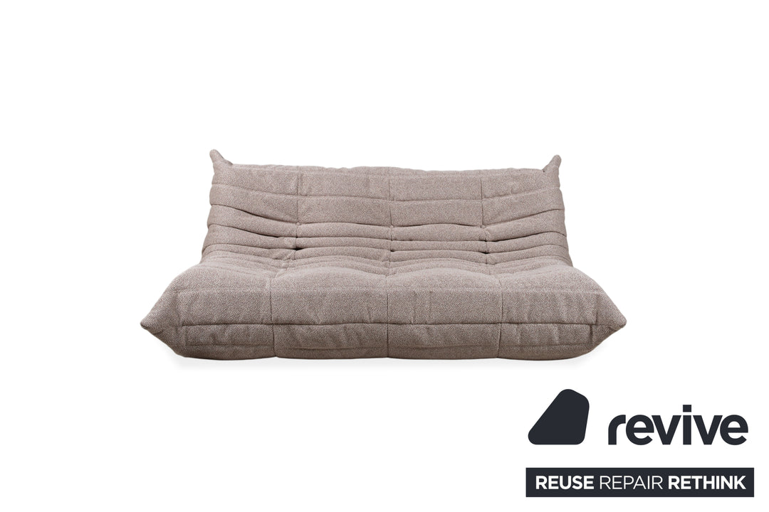 Ligne Roset Togo Dreisitzer Creme
