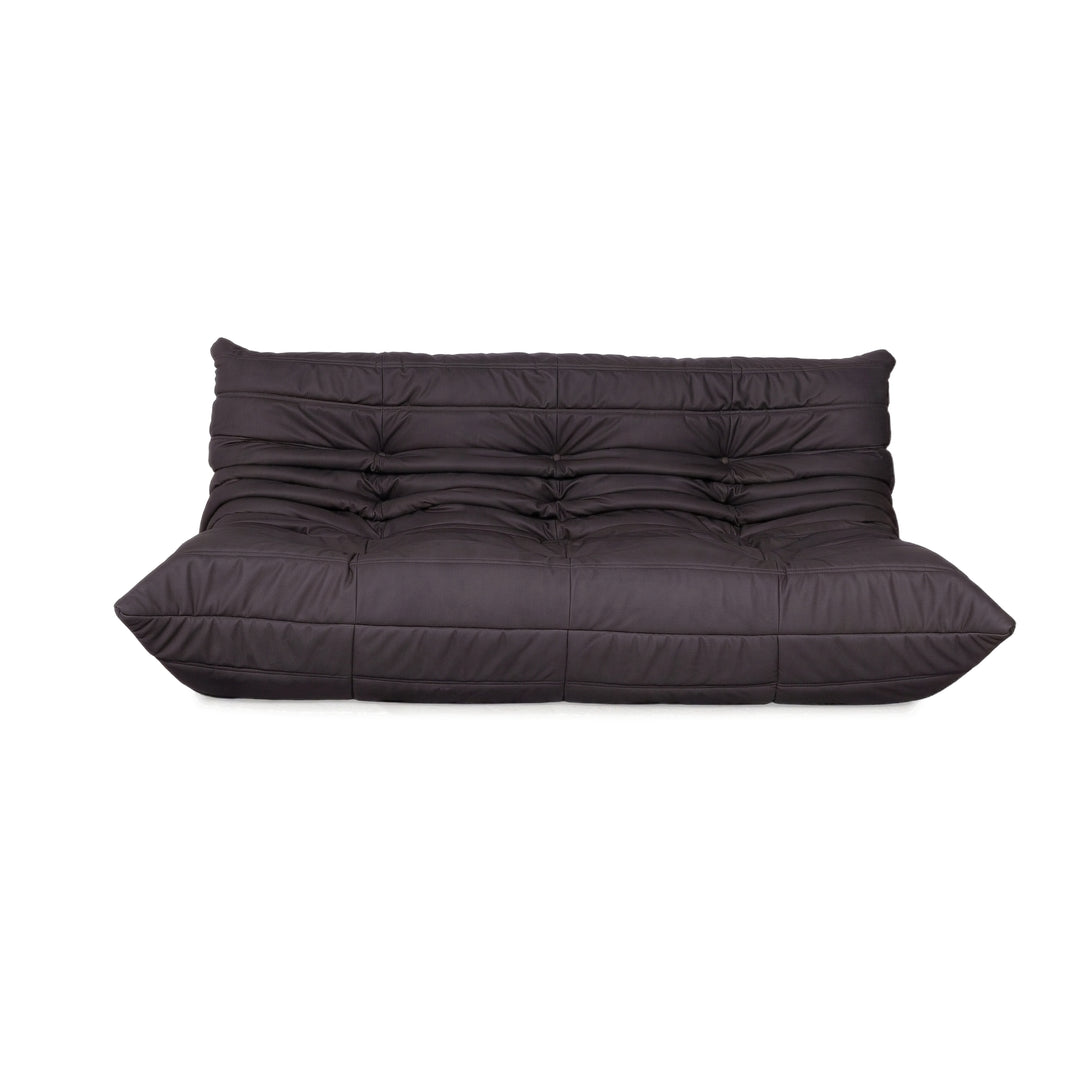 Ligne Roset Togo Dreisitzer Sofa Stoff Anthrazit Couch Neubezug MALOU 185