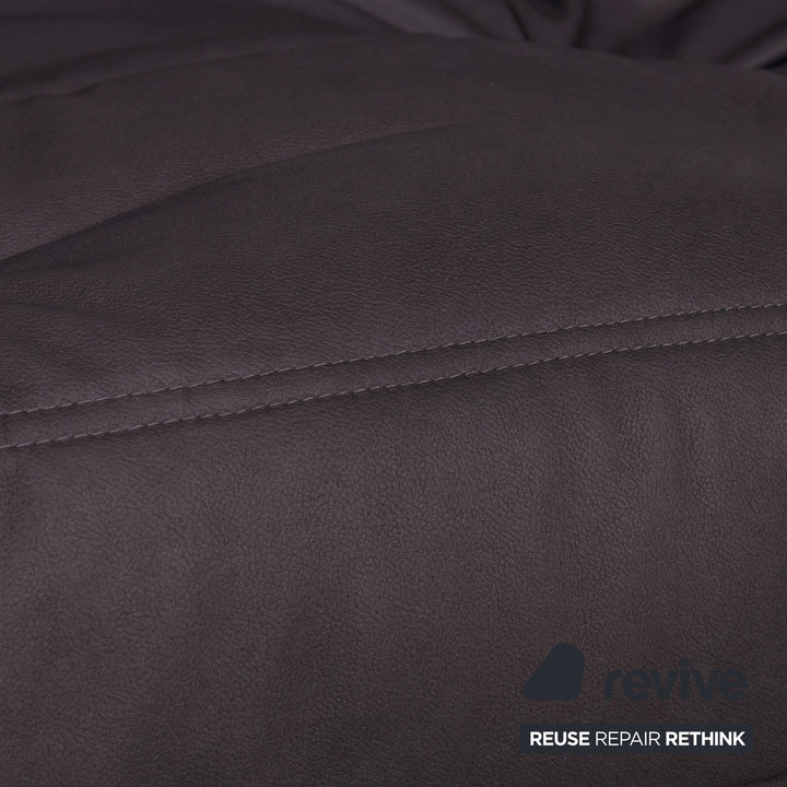 Ligne Roset Togo Dreisitzer Sofa Stoff Anthrazit Couch Neubezug MALOU 185