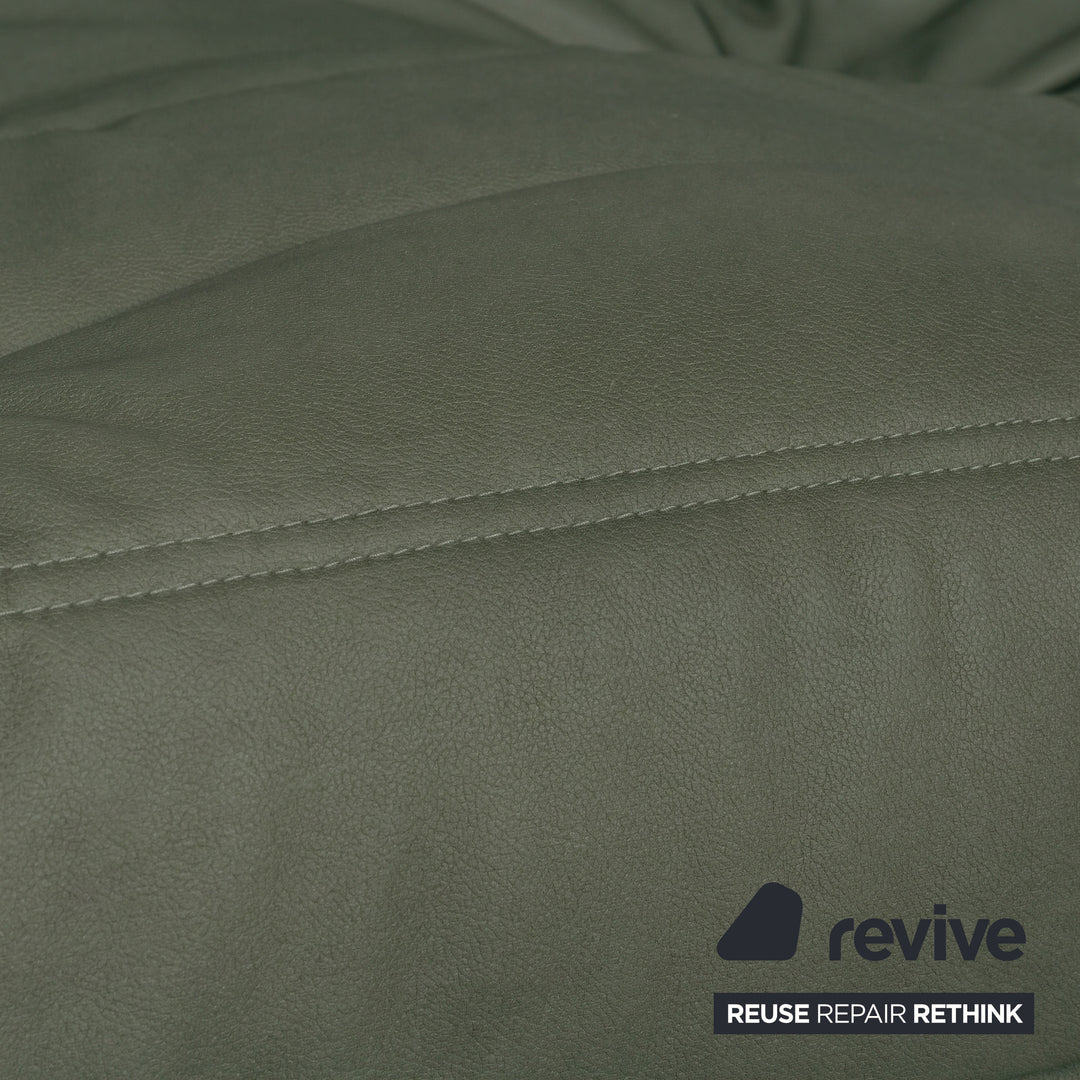 Ligne Roset Togo Dreisitzer Sofa Stoff Mint Grün Couch Neubezug MALOU 160