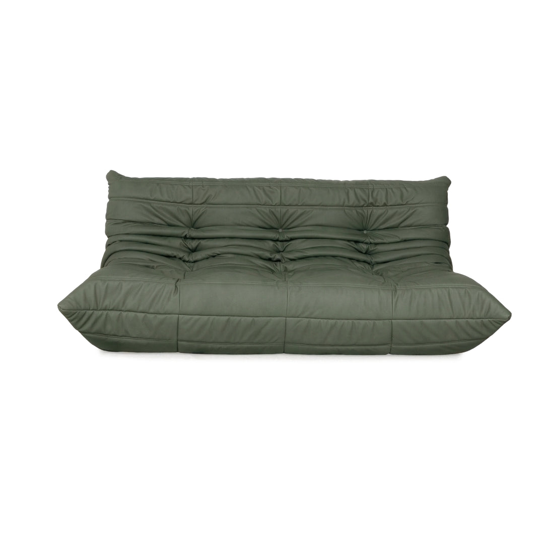Ligne Roset Togo Dreisitzer Sofa Stoff Mint Grün Couch Neubezug MALOU 160