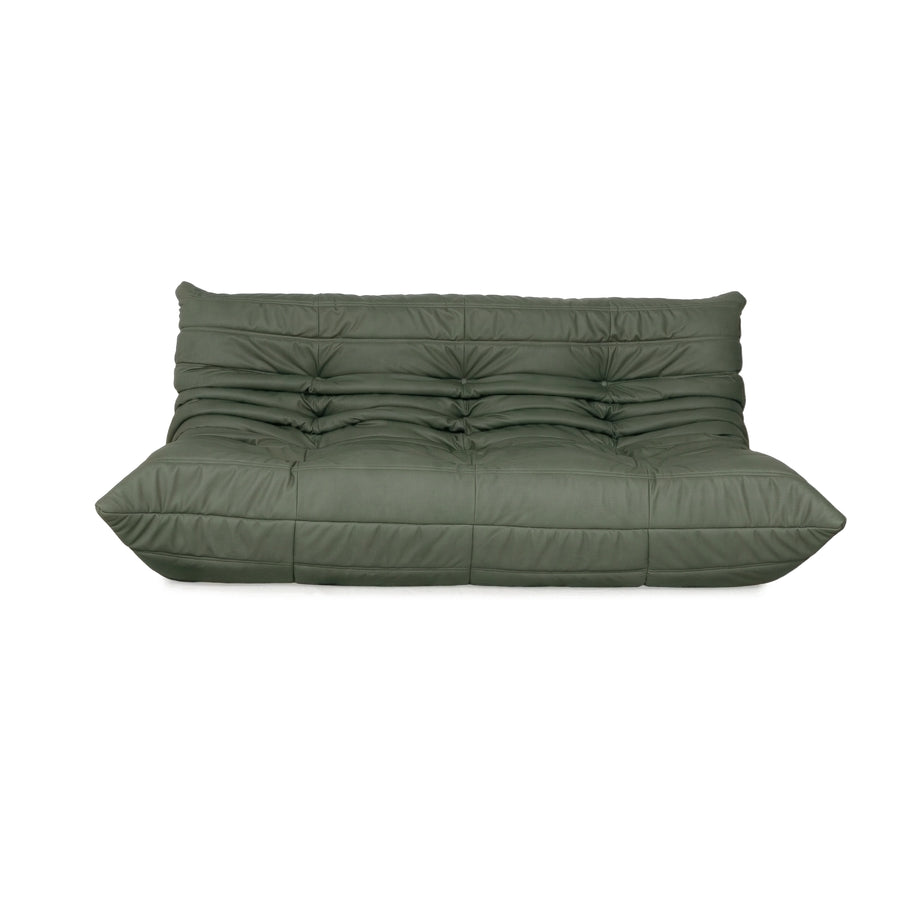 Ligne Roset Togo Dreisitzer Sofa Stoff Mint Grün Couch Neubezug MALOU 160