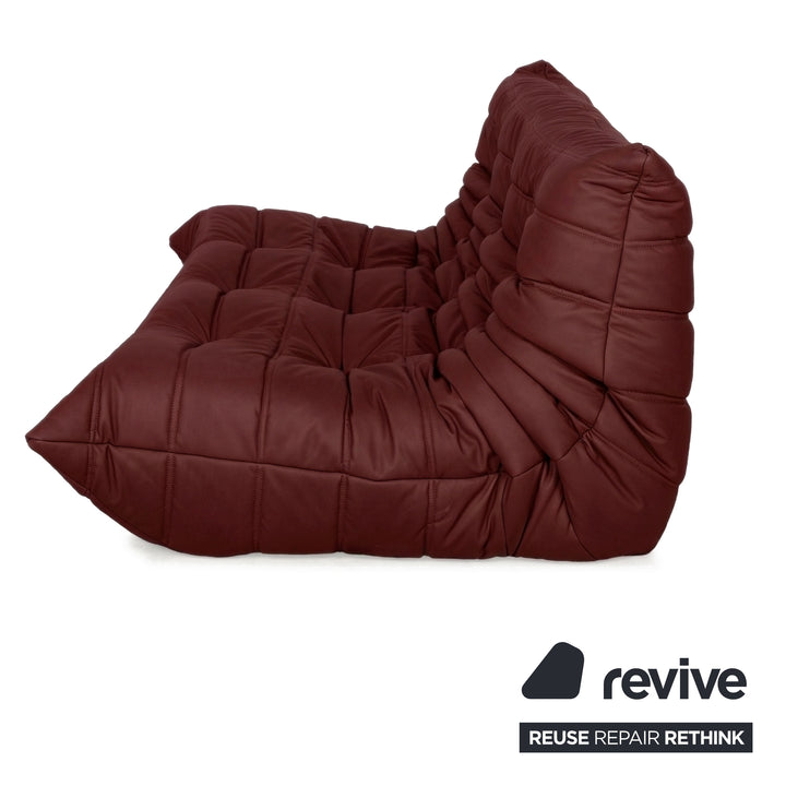 Ligne Roset Togo Dreisitzer Sofa Stoff Rot Bordeaux Couch Neubezug MALOU 138