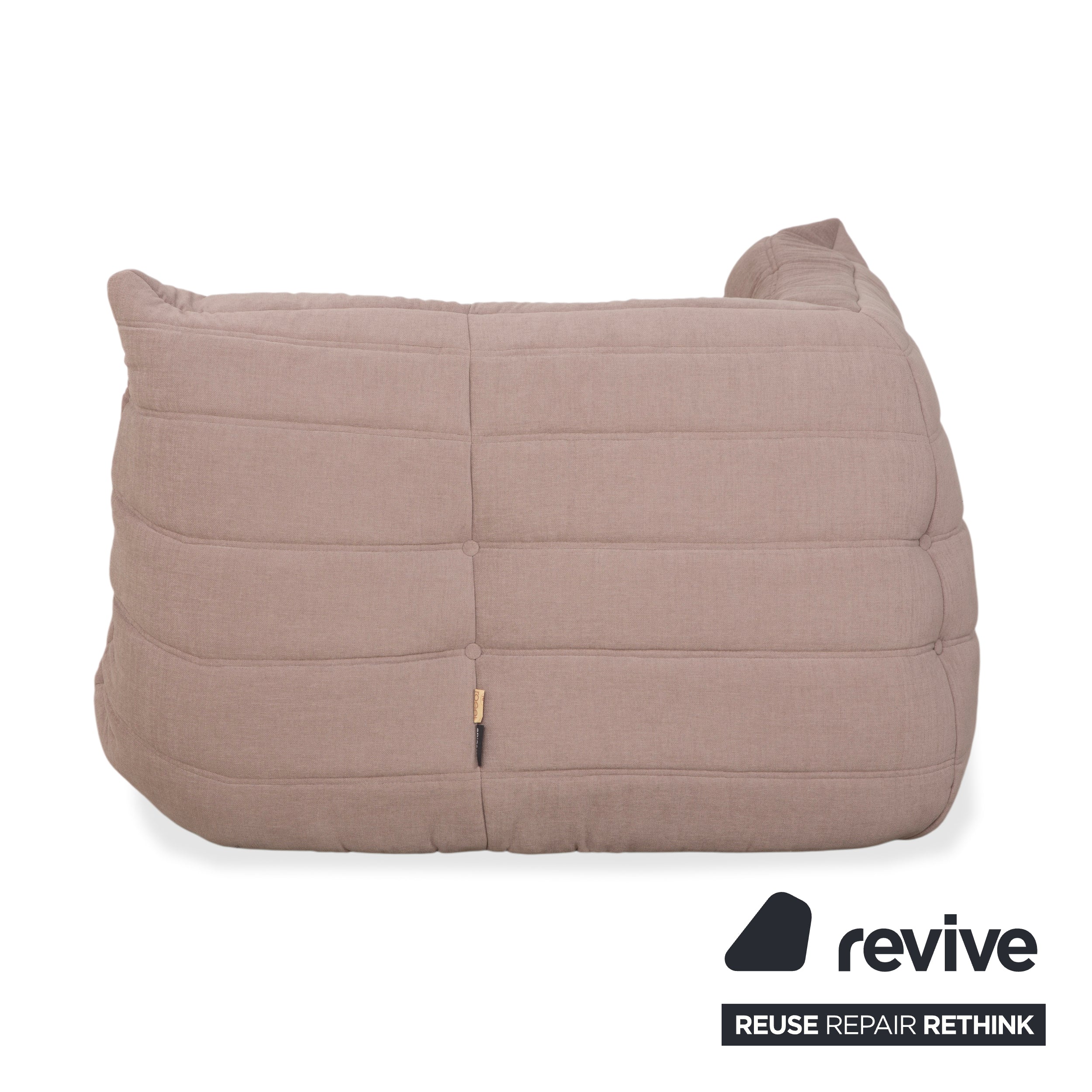 Ligne Roset Togo Eck-Element Eckteil Stoff Beige Sand Neubezug