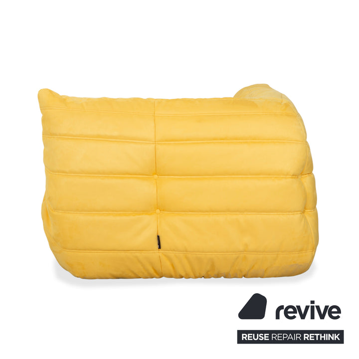 Ligne Roset Togo Eck-Element Eckteil Stoff Gelb Neubezug