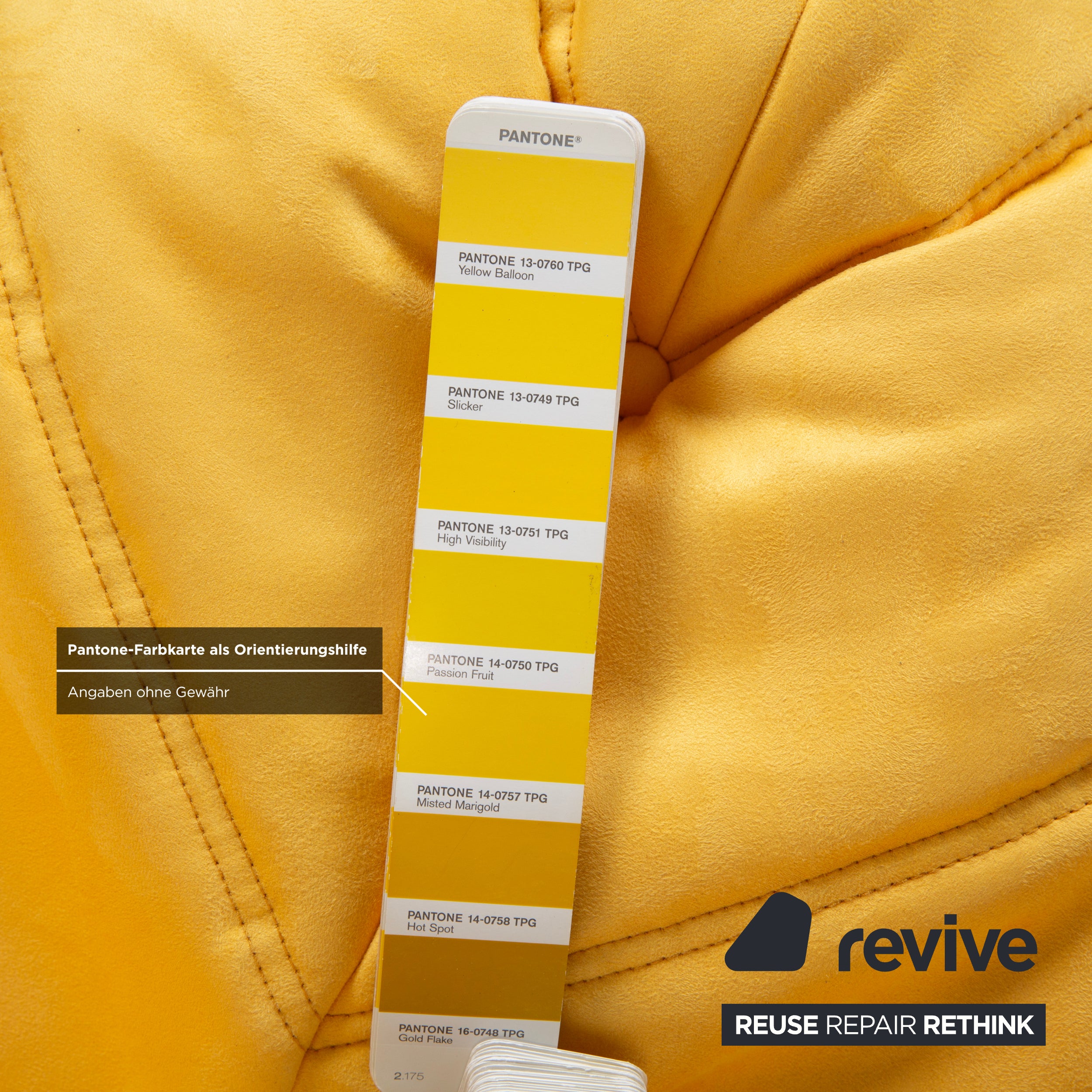 Ligne Roset Togo corner element, corner section, fabric yellow, reupholstered