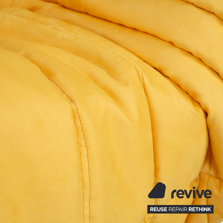 Ligne Roset Togo Eck-Element Eckteil Stoff Gelb Neubezug