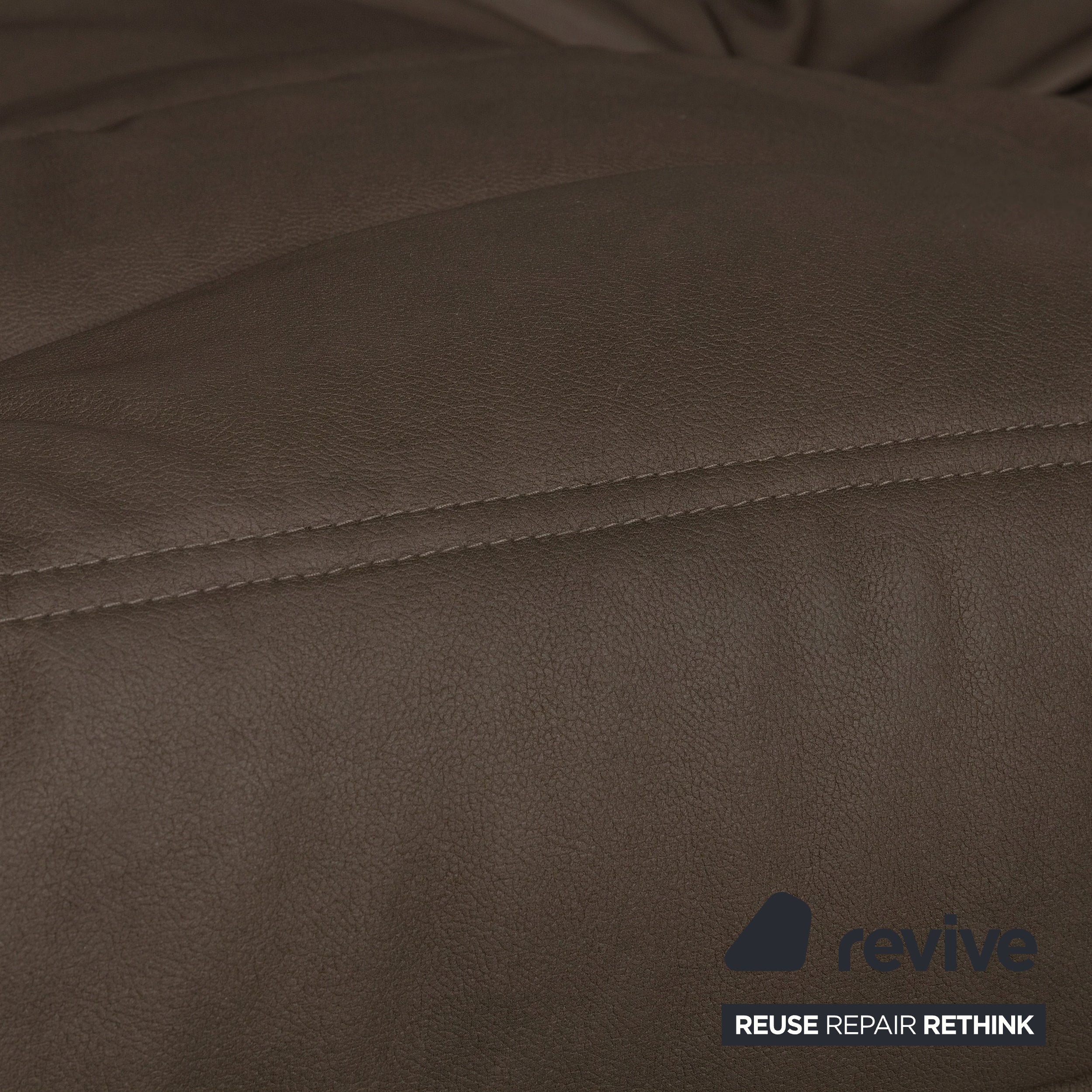 Ligne Roset Togo sæt hjørnesofa trepersoners sofa sofa hjørneelement lænestol vegansk læder GAVIN 105 nypolstret