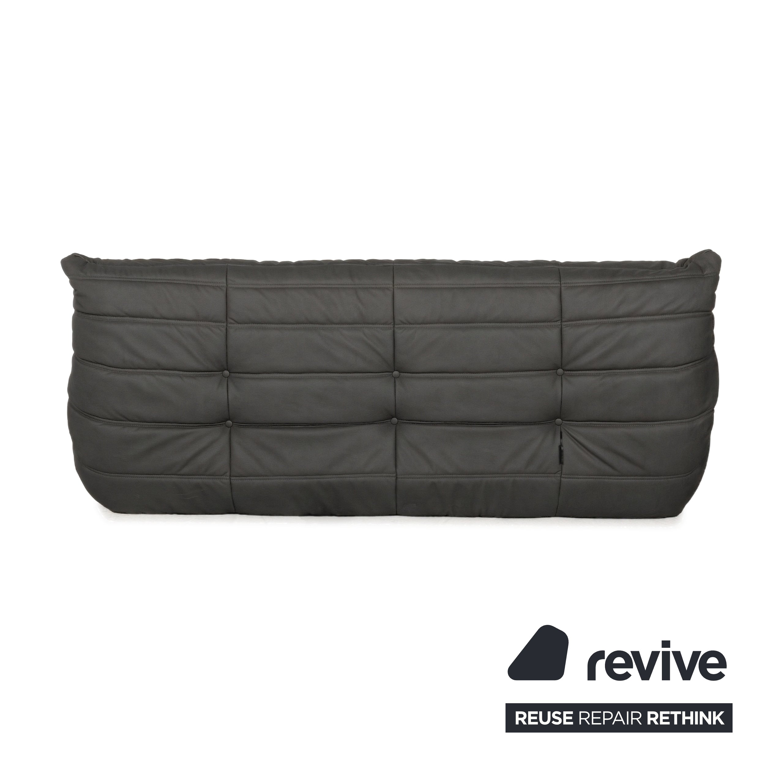 Ligne Roset Togo garniture hjørnesofa trepersoners sofa sofa hjørneelement lænestol vegansk læder GAVIN 117 nypolstring