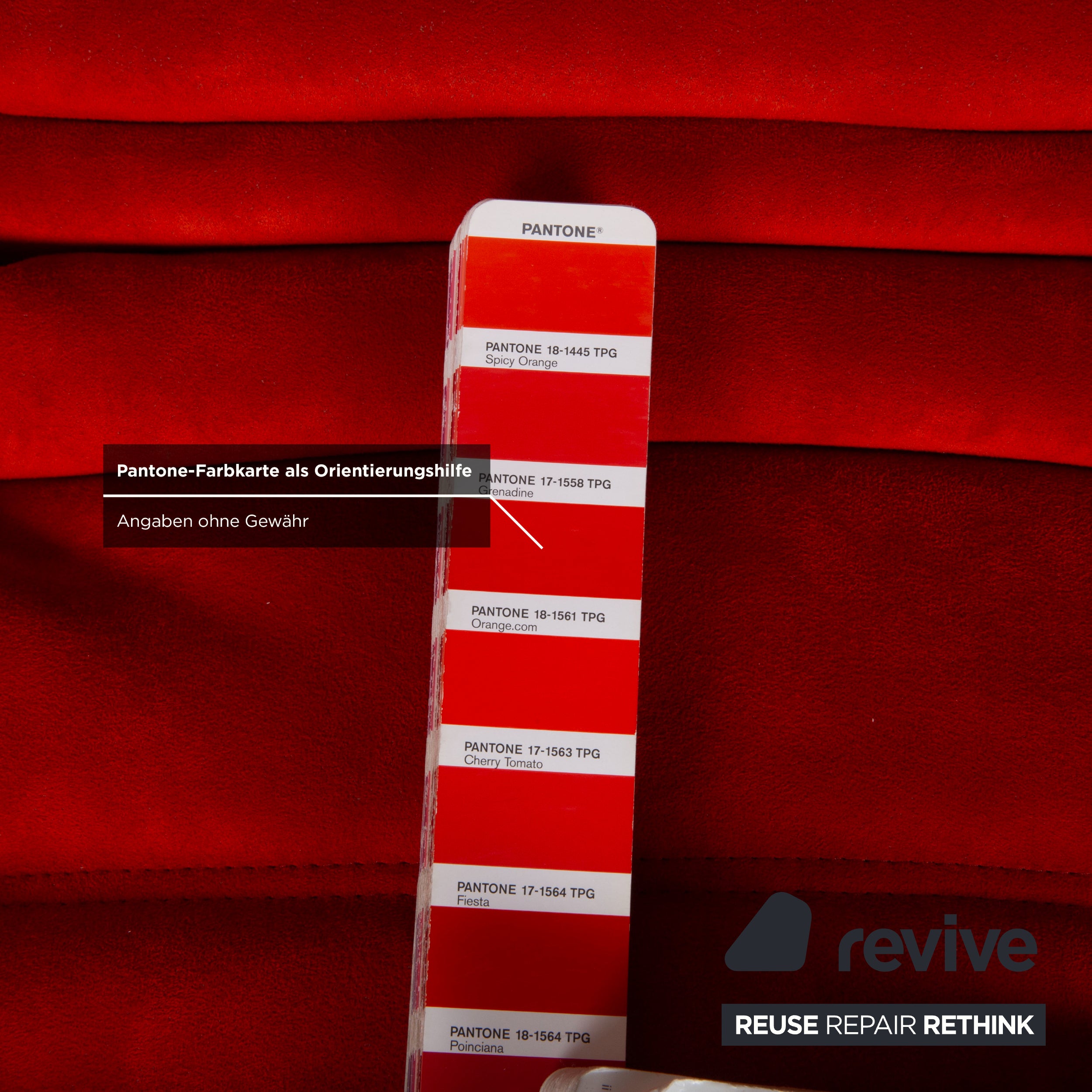 Ligne Roset Togo Garnitur Stoff Alcantara Dreisitzer Zweisitzer Hocker Rot Sofa Couch