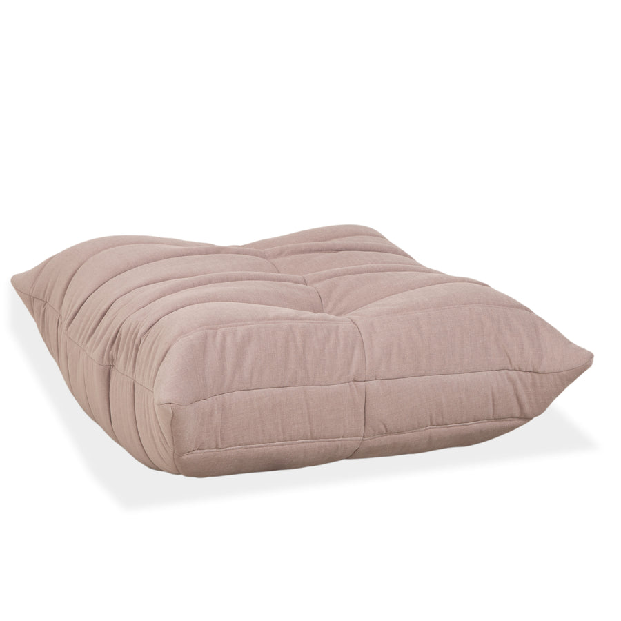 Ligne Roset Togo Hocker Stoff Beige Neubezug